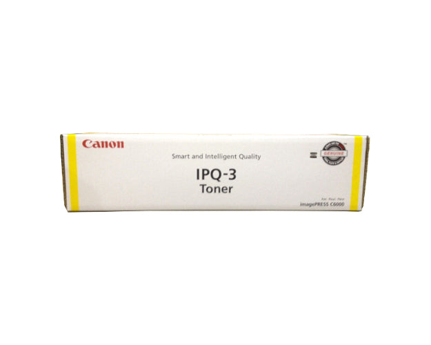 Canon 2551B003AA ( IPQ 3 ) OEM Toner Cartridge, 25K pages, Yellow