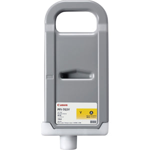 Canon 2966B003 ( PFI 703 ) OEM Ink Tank, 700 mL, Box of 3, Yellow