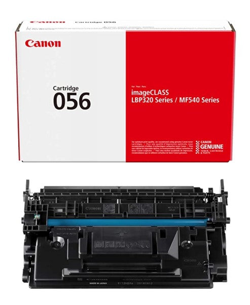 Canon 3007C001AA CRG 056 OEM Toner Cartridge, 10k pages, Black