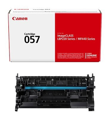 Canon 3009C001 CRG 057 Toner Cartridge, 3.1K Pages, Black