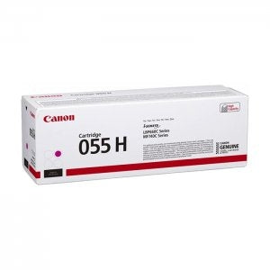 Canon 3018C001AA CRG 055H High Yield Toner Cartridge, 5900 Pages, Magenta