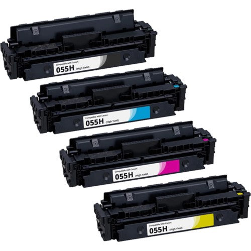 Compatible for CRG 055H HY Toner Set, B/C/M/Y (OEM Chip)