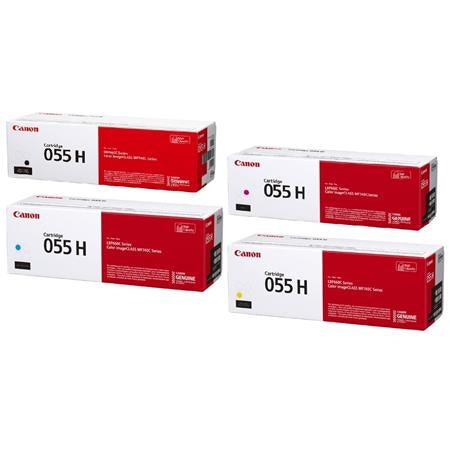 Canon CRG 055H OEM HY Toner Set, B/C/M/Y