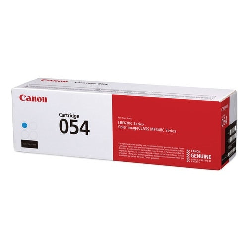 Canon 3023C001 CRG 054 OEM Toner Cartridge, 1.2K Pages, Cyan