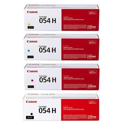 Canon CRG 054H OEM HY Toner Set, B/C/M/Y