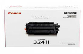 Canon 3482B013AA CRG 324II OEM HY Toner Cartridge, 12500 pages, Black