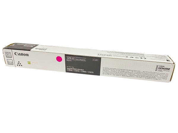 Canon 3765C003AA GPR61 OEM HY Toner Cartridge, 60K Pages, Magenta