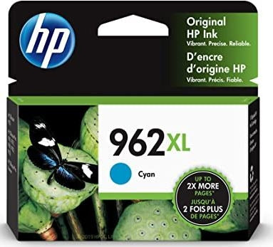 HP 962XL 3JA00AN OEM HY Ink Cartridge, 1.6K Pages, Cyan