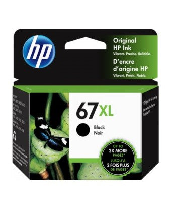 HP 67XL 3YM57AN OEM HY Ink Cartridge, 240 pages, Black