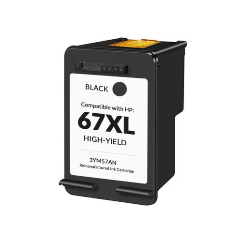 Compatible for HP 67XL 3YM57AN HY Ink Cartridge, 240 pages, Black