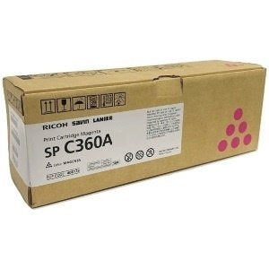 Ricoh 408182 SP C360A OEM Toner Cartridge, 1.5K Pages, Magenta
