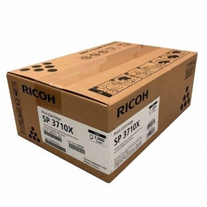 Ricoh 408284 OEM Toner Cartridge, 7K Pages, Black