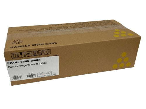 Lanier 408339 OEM HY Toner Cartridge, 6.3k pages, Yellow