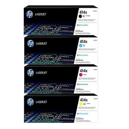 HP 414X W2020X OEM HY Toner Set, B/C/M/Y