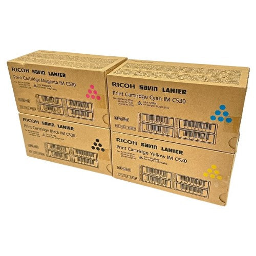 Ricoh 418236 OEM Toner Set, B/C/M/Y