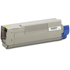 Compatible for 43865717 Toner Cartridge, 8K pages, Yellow