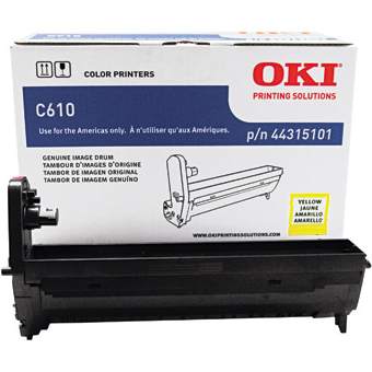 Okidata 44315101 OEM Drum unit, 20K pages, Yellow