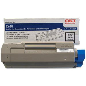Okidata 44315304 OEM Toner Cartridge, 8K pages, Black