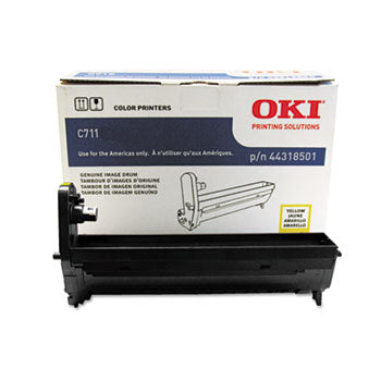 Okidata 44318501 OEM Drum unit, 20K pages,Yellow