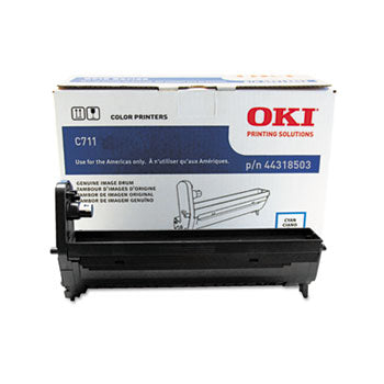 Okidata 44318503 OEM Drum unit, 20K pages, Cyan