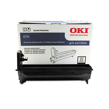 Okidata 44318504 OEM Drum unit, 20K pages, Black