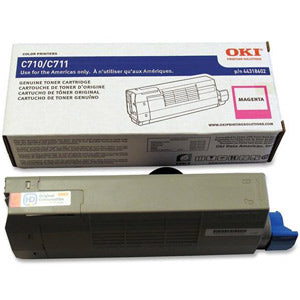 Okidata 44318602 OEM Toner Cartridge, 11500 pages, Magenta