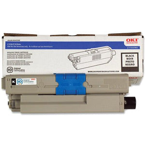 Okidata 44469801 TYPE-C17 OEM Toner Cartridge, 3500 pages, Black