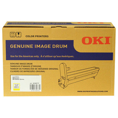 Okidata 45395717 OEM Image Drum, 30K pages, Yellow