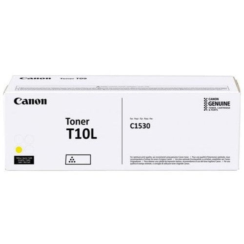 Canon 4563C001 T10 OEM HY Toner Cartridge, 10K Pages, Yellow