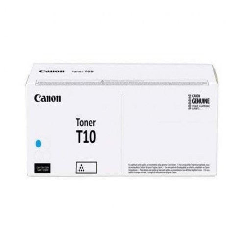Canon 4565C001 T10 OEM HY Toner Cartridge, 10K Pages, Cyan