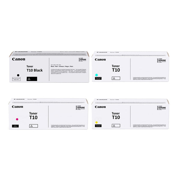 Canon 4566C001 T10 OEM HY Toner Set, B/C/M/Y
