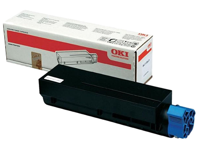 Okidata 45807101 OEM Toner Cartridge, 3K pages, Black