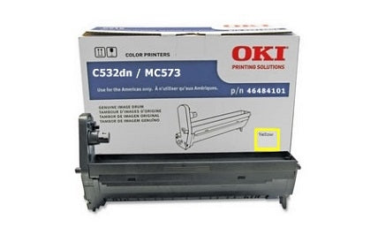 Okidata 46484101 Image Drum, 30K Pages, Yellow