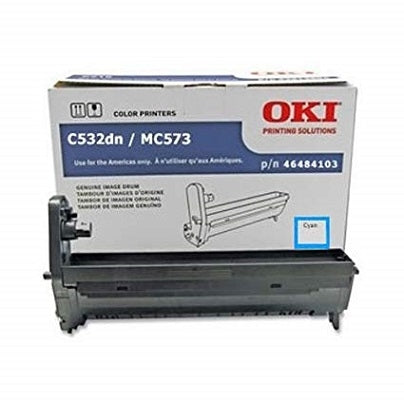 Okidata 46484103 Image Drum, 30K Pages, Cyan