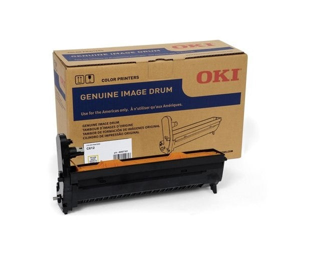 Okidata 46507301 OEM Drum Cartridge, 30K Pages, Yellow
