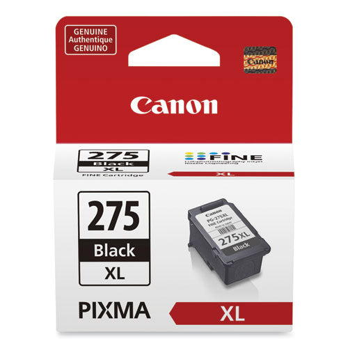 Canon 4981C001 PG-275 XL OEM Ink Cartridge 11.9ml Pages, Black
