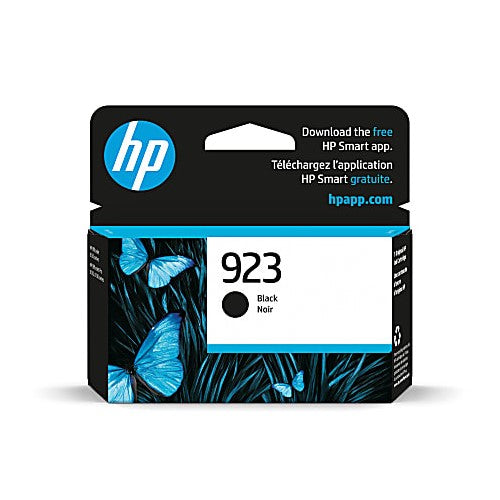 HP 923 4K0T3LN OEM Ink Cartridge, 500 Pages, Black