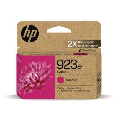HP 923e EvoMore 4K0T5LN HY OEM Ink Cartridge, 800 Pages, Magenta
