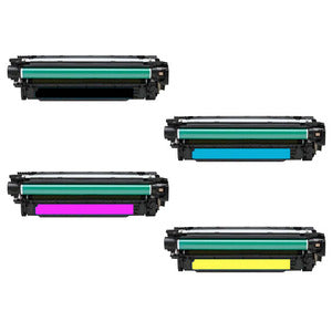 Compatible for HP 507 Toner Set, B/C/M/Y