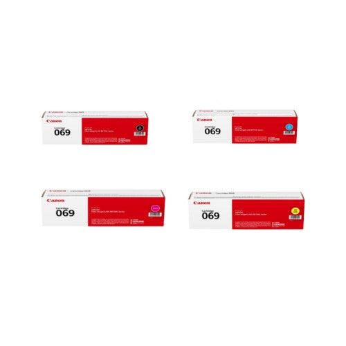 Canon CRG 069 5094C001 OEM Toner Set, B/C/M/Y