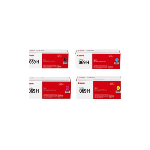 Canon CRG 069H 5098C001 OEM HY Toner Set, B/C/M/Y