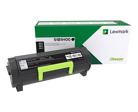 Lexmark 51B1H00 OEM HY RP Toner Cartridge, 8500 Pages, Black