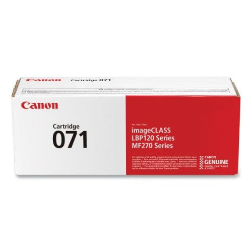 Canon 071 5645C001 OEM Toner Cartridge, 1.2K Pages, Black