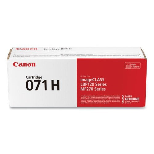 Canon 071H 5646C001 HY OEM Toner Cartridge, 2.5K Pages, Black