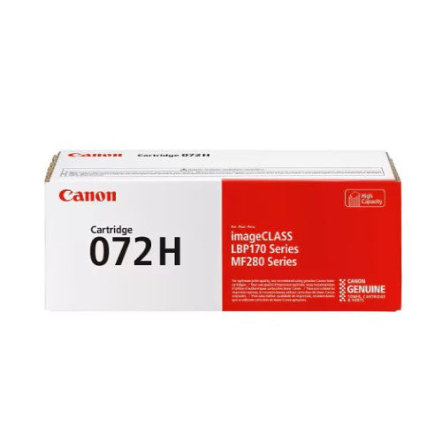 Canon 072H 5648C001 OEM HY Toner Cartridge, 4.1K Pages, Black