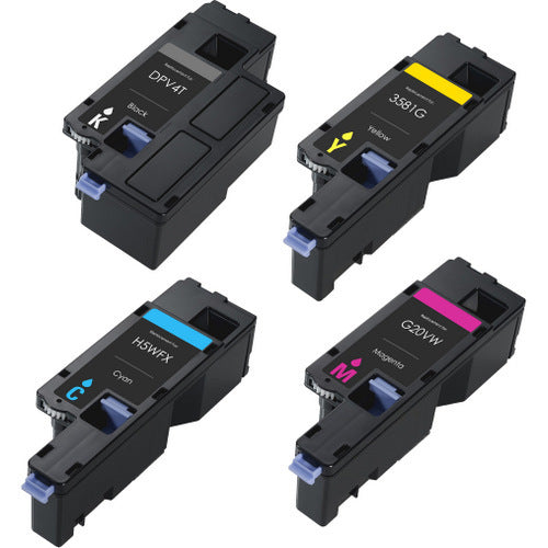 Compatible for 593BBJX Toner Set, B/C/M/Y