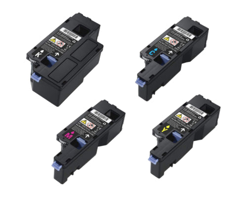 Dell 593BBJX OEM Toner Set, B/C/M/Y