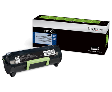 Lexmark 60F1X00 601X OEM Extra HY Return Program Toner Cartridge, 20K pages, Black