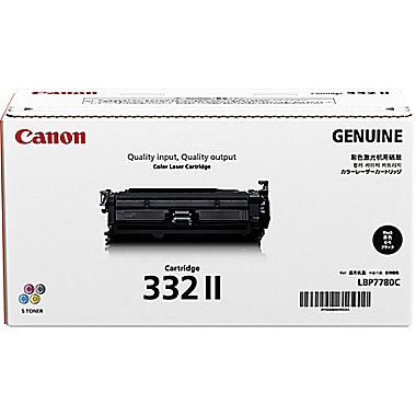Canon 6264B012 332II OEM HY Toner Cartridge, 12K pages, Black