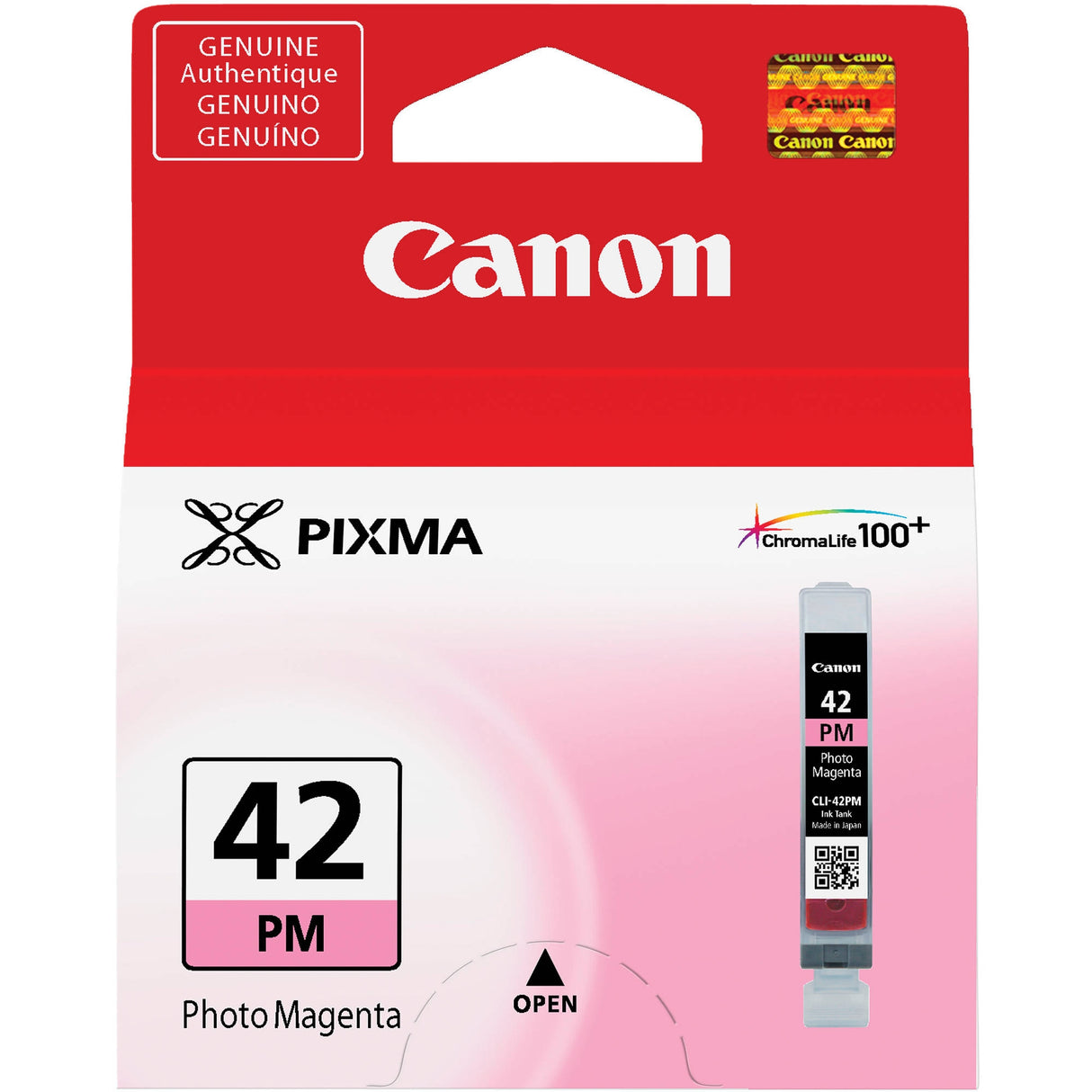 Canon 6389B002 CLI-42PM OEM Ink Cartridge, Photo Magenta